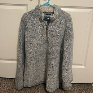 Southern Shirt Like New Blue Sherpa 1/4 Zip